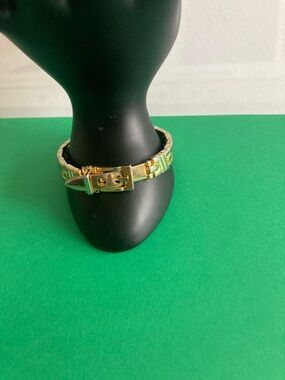 Gold-Tone Buckle adjustable Magnetic Bracelet